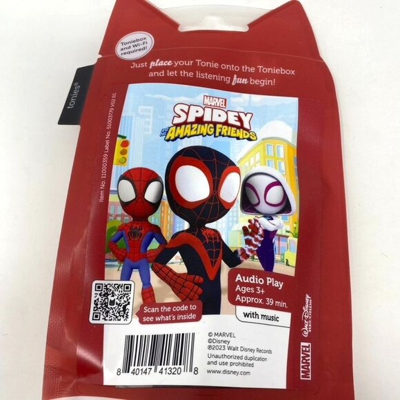 tonies MARVEL Spidey & His Amazing Friends Spin Figurine Electronic Storybooks - Picture 4 of 7